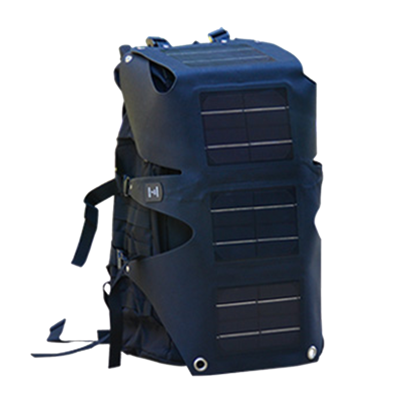 5 Solar Energy Fully Enclosed Tactical Backpack