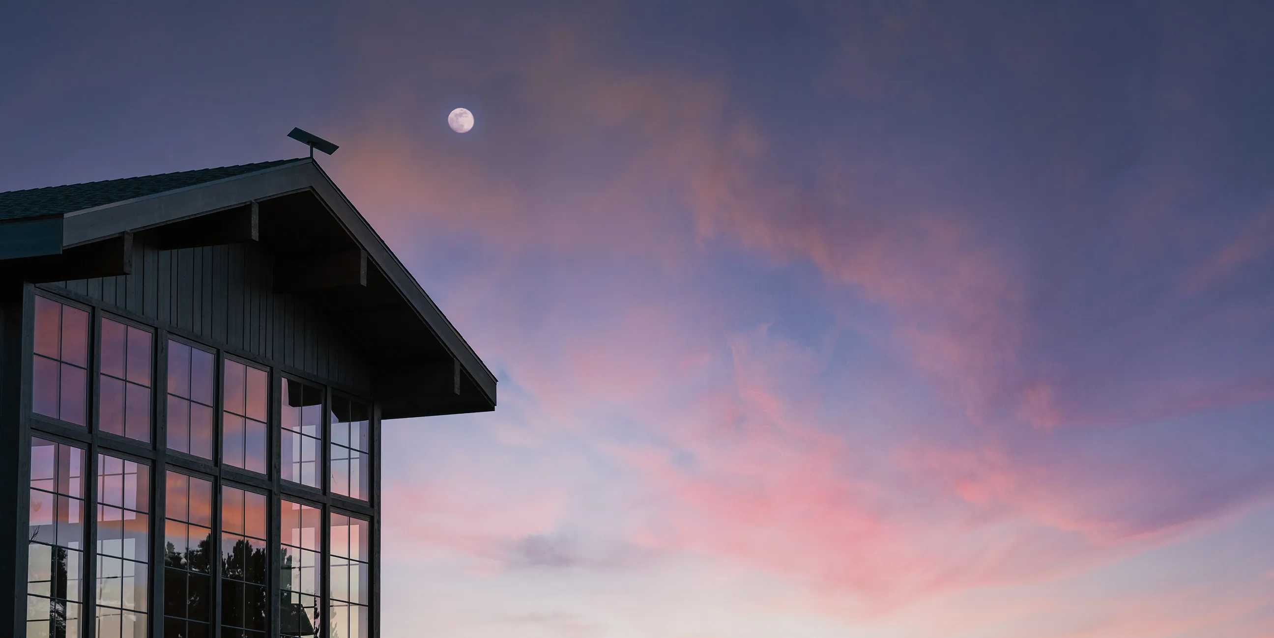 Starlink for Home under the night sky