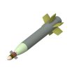 155mm Satellite-Guided Artillery Shell